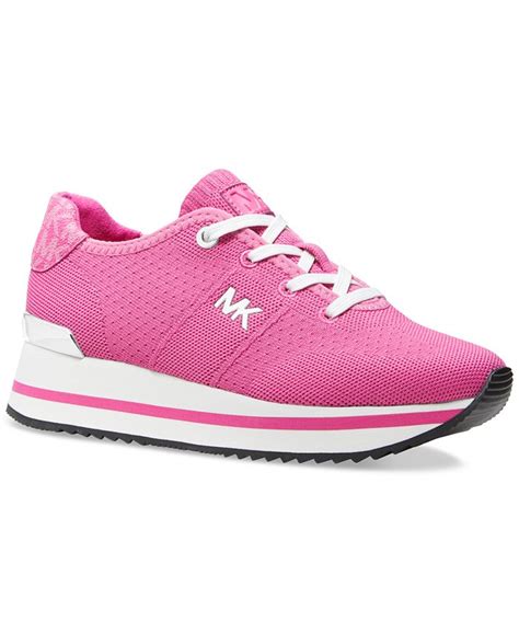 monique knit trainer lace up.